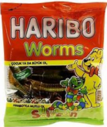 Picture of HARIBO WORMS 80G