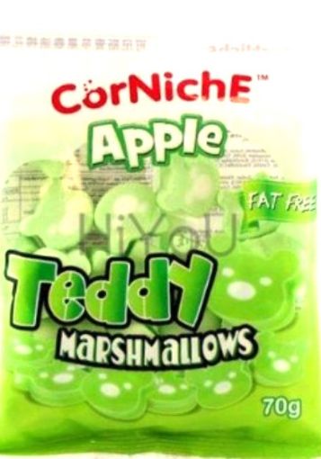 Picture of CORNICHE TEDDY MARSHMALLOW APPLE 70G