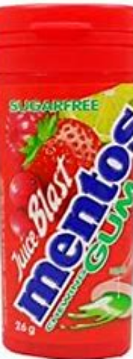 Picture of MENTOS PURE FRESH GUMS STRAWBERRY 18P 31 5G