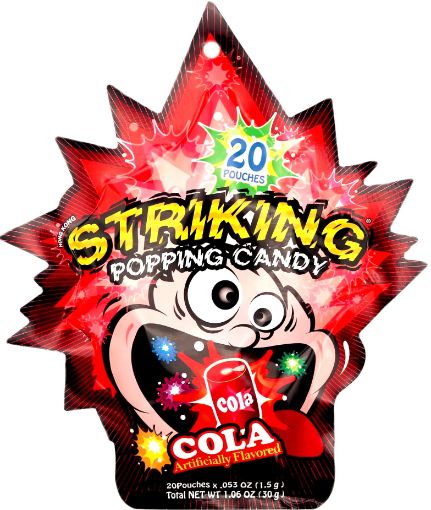 Picture of STRIKING POPPING COLA 30G