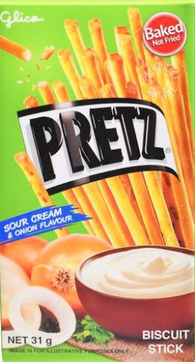 Picture of PRETZ SOUR CREAM ONION 31G