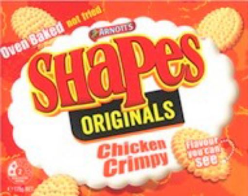 Picture of SHAPES CHICKEN CRIMPY 175G