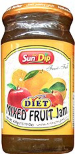 Picture of SUN DIP DIET JAM MIXED FRUIT 430G