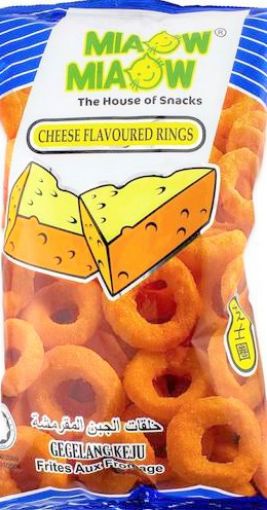 Picture of MIAO MIAOW CHEESE RINGS 12G