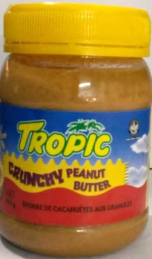 Picture of TROPIC CRUNCHY PEANUT BUTTER IN PET JAR 410G