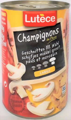 Picture of LUTECE SLICED CHAMPIGNON DE PARIS 400GMS