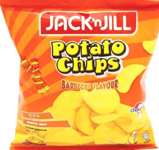 Picture of JACK N JILL POTATO CHIPS BBQ 22G