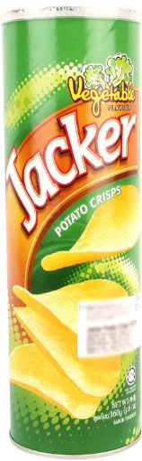 Picture of JACKER POTATO CRISPS VEGETABLE 100GRMS