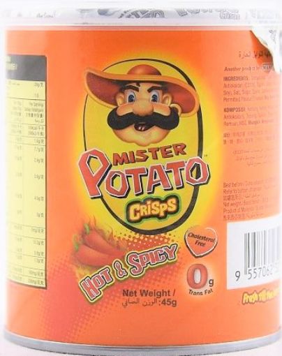 Picture of MR POTATO HOT AND SPICY 45G