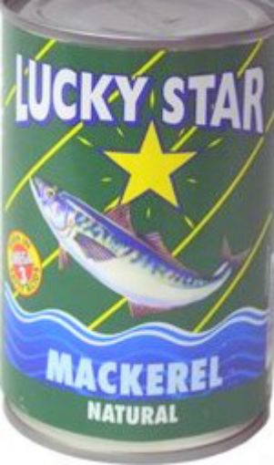 Picture of LUCKY STAR MACKEREL NATURAL 425G