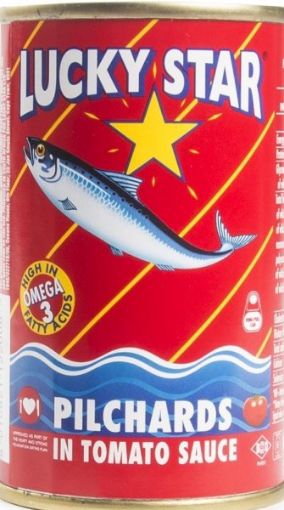 Picture of LUCKY STAR PILCHARDS IN TOMATO SAUCE 155 G