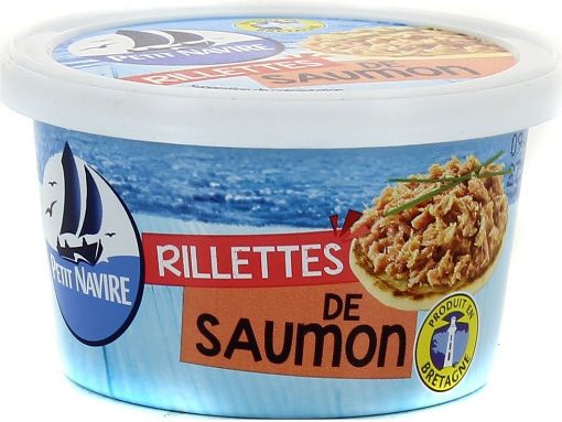 Picture of PETIT NAVIRE RILLETTES SAUMON 125G