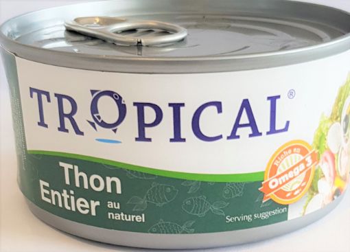 Picture of TROPICAL TUNA SOLID IN BRINE 170G