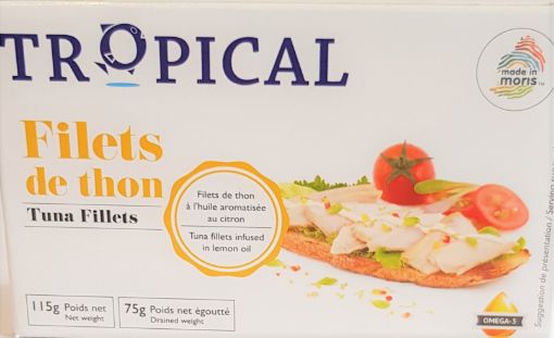 Picture of TROPICAL FILETS THON 115G CITRON