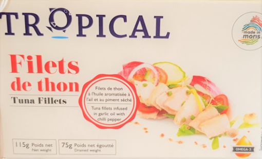 Picture of TROPICAL FILETS THON 115G PIMENT