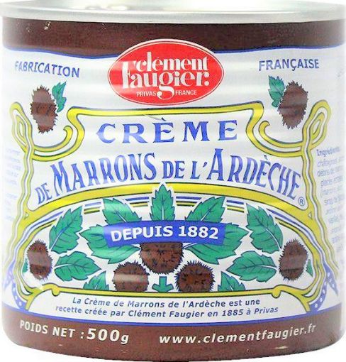 Picture of FAUGIER CREME MARRON 500G