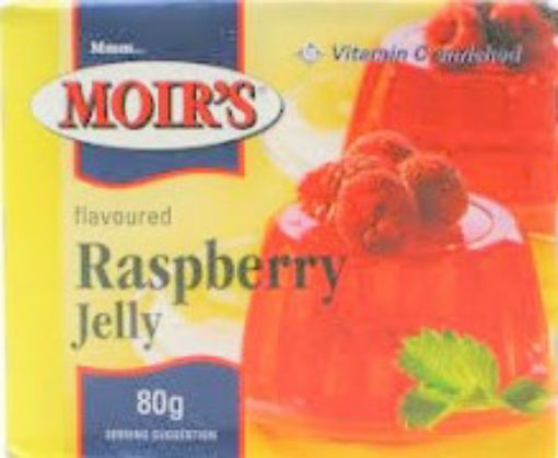 Picture of MOIRS JELLY 80G  RASPBERRY