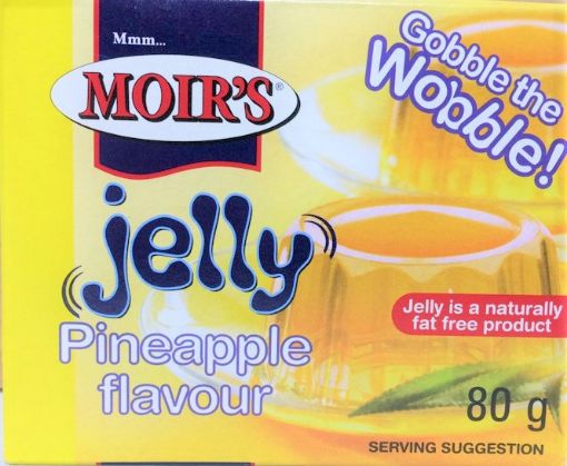 Picture of MOIRS JELLY 80G  PINEAPPLE