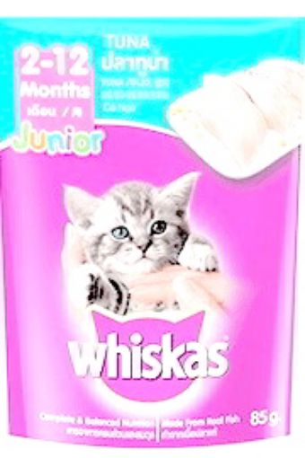 Picture of WHISKAS JUNIOR TUNA 80G