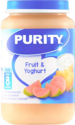 Picture of PURITY 3 INF JAR  FRUIT YOGHURT 200ML