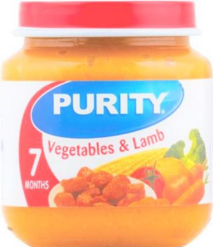 Picture of PURITY 2 INF JAR MEALVEGETABLES 125ML