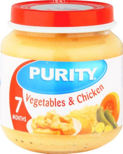 Picture of PURITY 2 INF JAR MEAL VEGETABLES CHICKEN 25ML