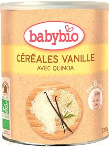 Picture of BABY BIO CEREALES VANILLE AV  220G