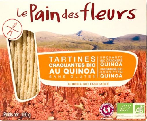 Picture of LE PAIN DES FLEURS TARTINES CRAQUANTES QUINOA SANS GLUTEN 150G