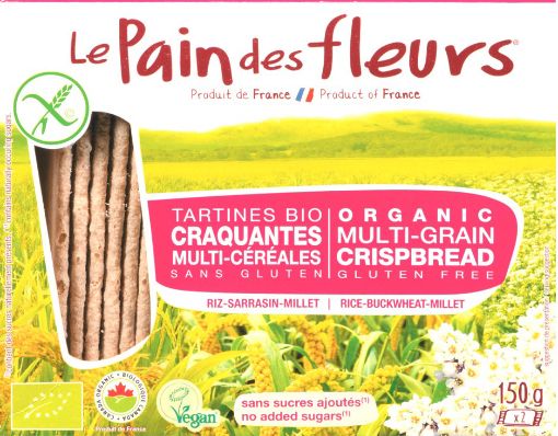 Picture of LE PAIN DES FLEURS TARTINES CRAQUANTES MAIS SANS GLUTEN 150G