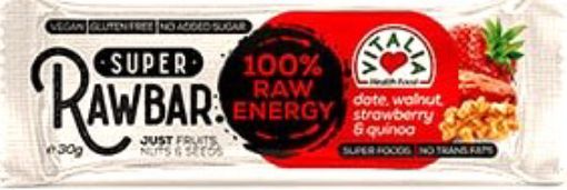 Picture of VITALIA SUPER RAW BAR WALNUT QUINOA 40G