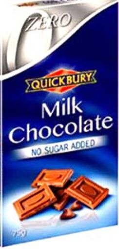 Picture of QUICKBURY MILK CHOCOLATE 75G S