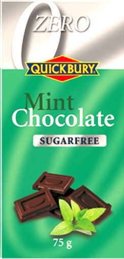 Picture of QUICKBURY MINT CHOCOLATE 75G S