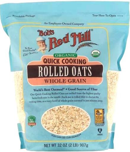 Picture of BOBS RED MILL ORGANIC ROLLED OATS 453G