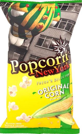 Picture of NEW YORK POPCORN ORIGINAL 60G