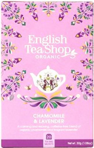 Picture of ENGLISH TEA SHOP ORGANIC INFUSION CHAMOMILLE LAVENDER 20G