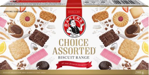 Picture of BAKERS CHOICE ASSORTED 200GMS