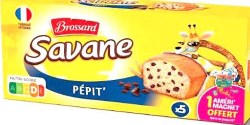 Picture of BROSSARD SAVANE POCKET CHOCO CHIPS X5 150G