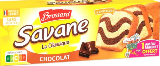 Picture of BROSSARD SAVANE  CAKE CHOCOLAT 310G