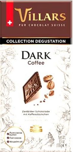 Picture of VILLARS SLAB DARK COFFEE 100G