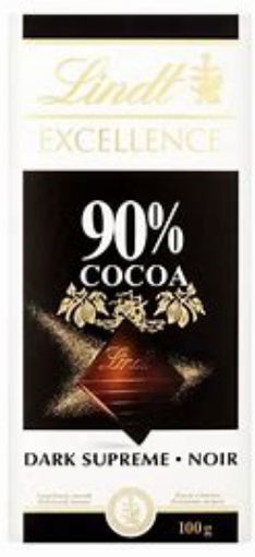 Picture of LINDT EXCELLENCE DARK 90% 100G