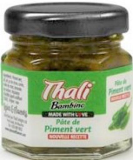 Picture of THALI BAMBINO GREEN CHILL PICKLES 40G