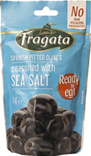 Picture of FRAGATA BLACK OLIVE SEA SALT 70G