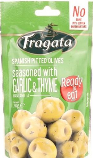 Picture of FRAGATA GREEN OLIVE GARLIC   THYME 70G