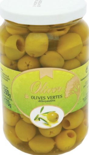 Picture of OLIVOR PITTED GREEN OLIVE 350G