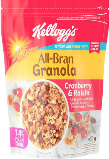 Picture of KELLOGGS GRANOLA ALL BRAN 450G