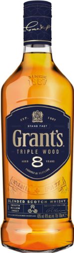 Picture of WILLIAM GRANTS TRIPLE WOOD SCOTCH WHISKY 8 YEARS OLD 700ML