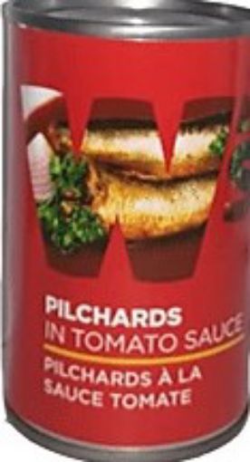 Picture of WS PILCHARDS IN TOMATO SAUCE 155G