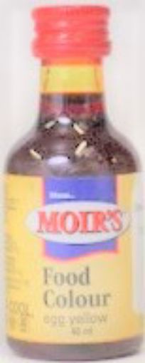 Picture of MOIRS COLOUR 40ML EGG YELLOW