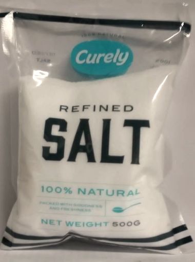 Picture of CURELY REFINED SALT 500GMS