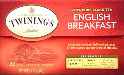 Picture of TWININGS ENGLISH BREAKFAST TEA 50GMS